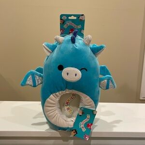 NWT Womens Size 7-8 Tatiana the Dragon Squishmallow Slippers